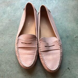M. Gemi Italian Pastoso Leather Driving Penny Loafer Women’s Size 39.5